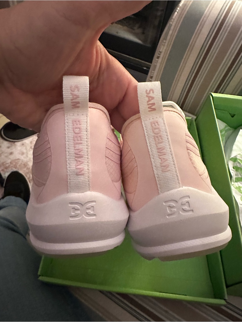 Sam Edelman Pink Women's Lightweight Sneaker - Picture 6 of 9